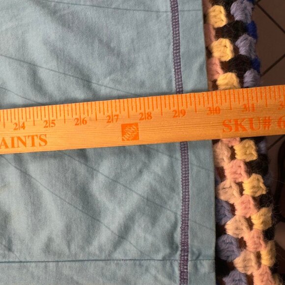 Vintage COOGI T-Shirt โ Blue โ Embroidered Eagle Sword Graphic โ Size Large - Picture 8 of 8